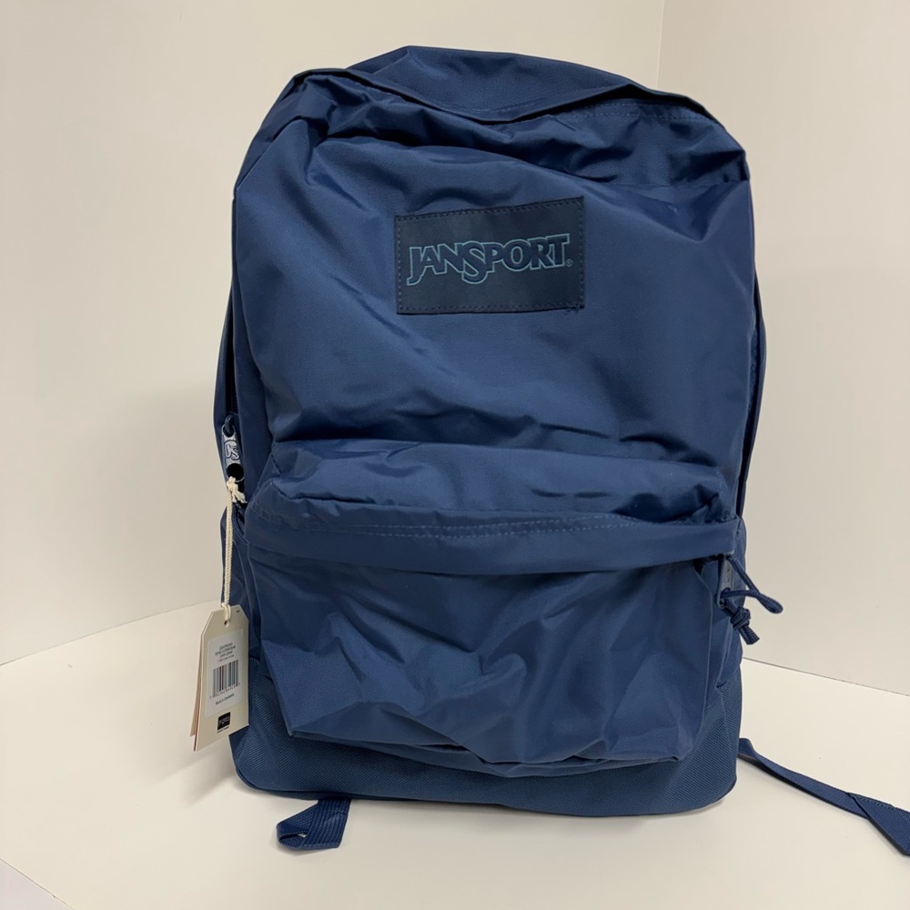 JanSport Mono Superbreak, Dark Denim - New - Picture 11 of 11